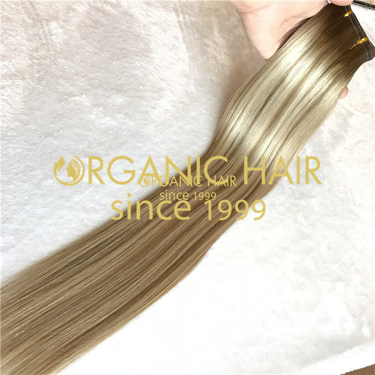 New type hair weft- flat weft  H83